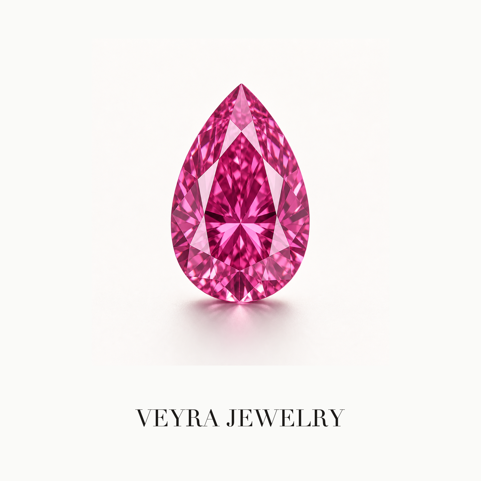 Pear Cut D Color VVS Loose Moissanite Stone – Luxury Diamond Alternative