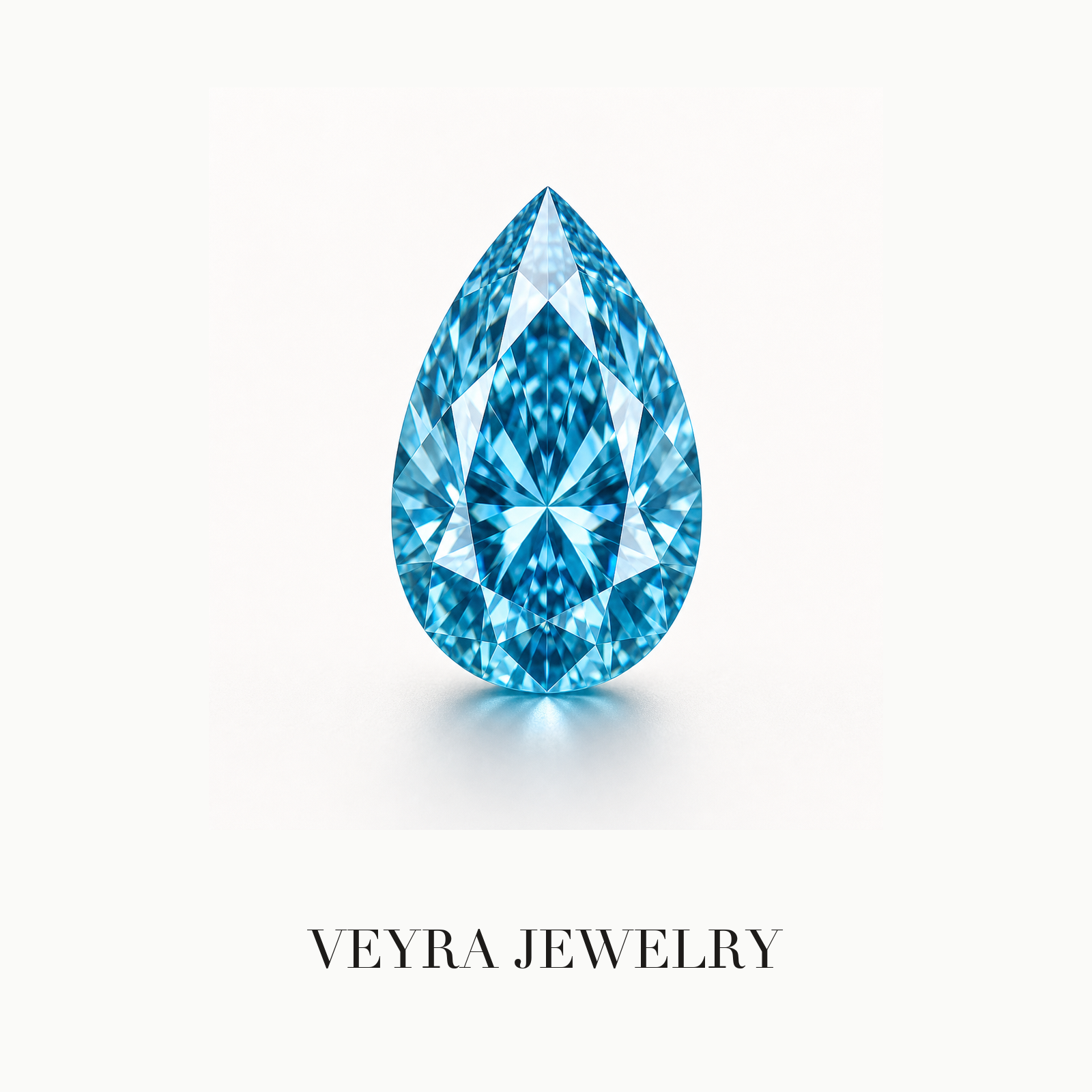Pear Cut D Color VVS Loose Moissanite Stone – Luxury Diamond Alternative