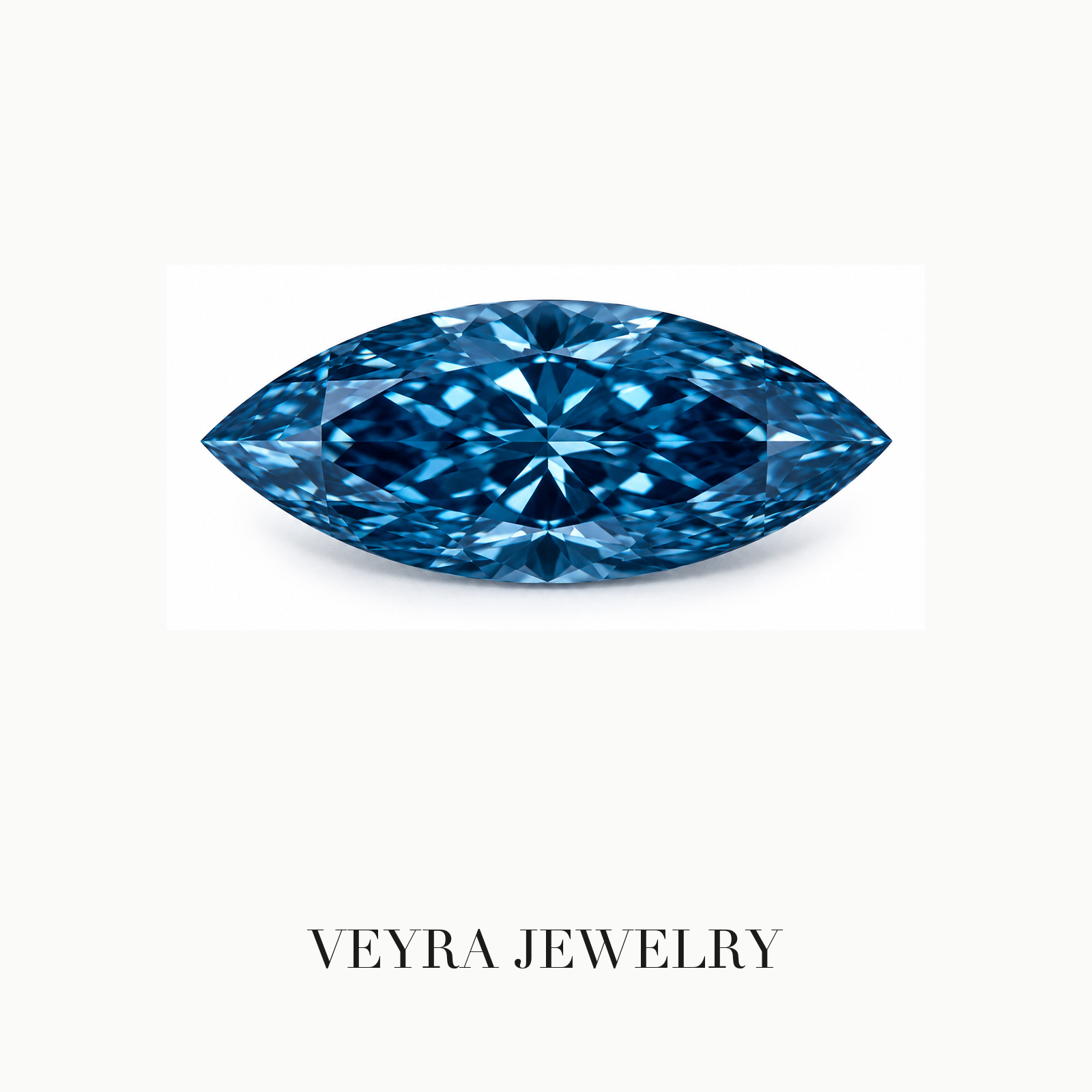 Marquise Cut D Color VVS Loose Moissanite Stone – Luxury Diamond Alternative