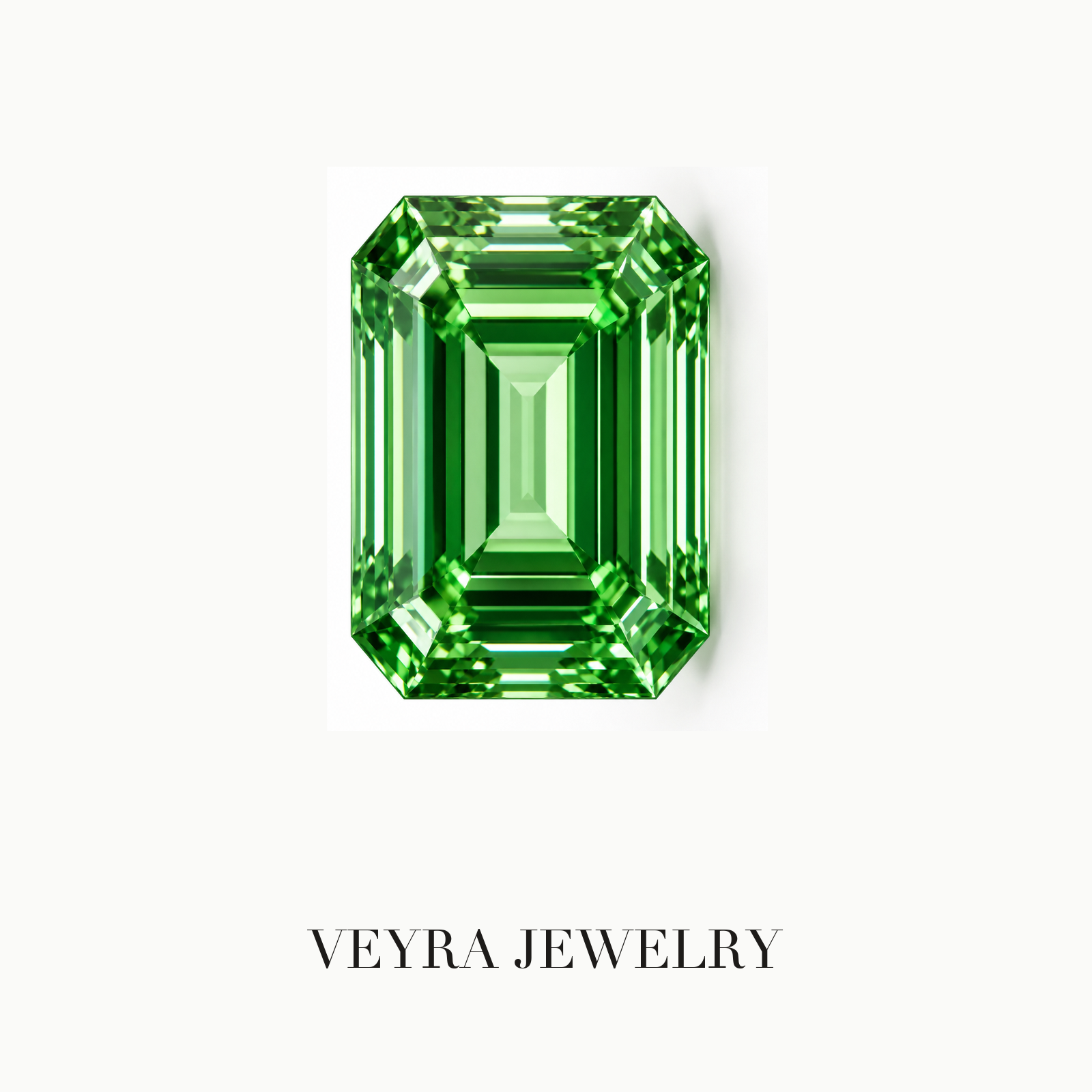 Emerald Cut D Color VVS Loose Moissanite Stone – Luxury Diamond Alternative