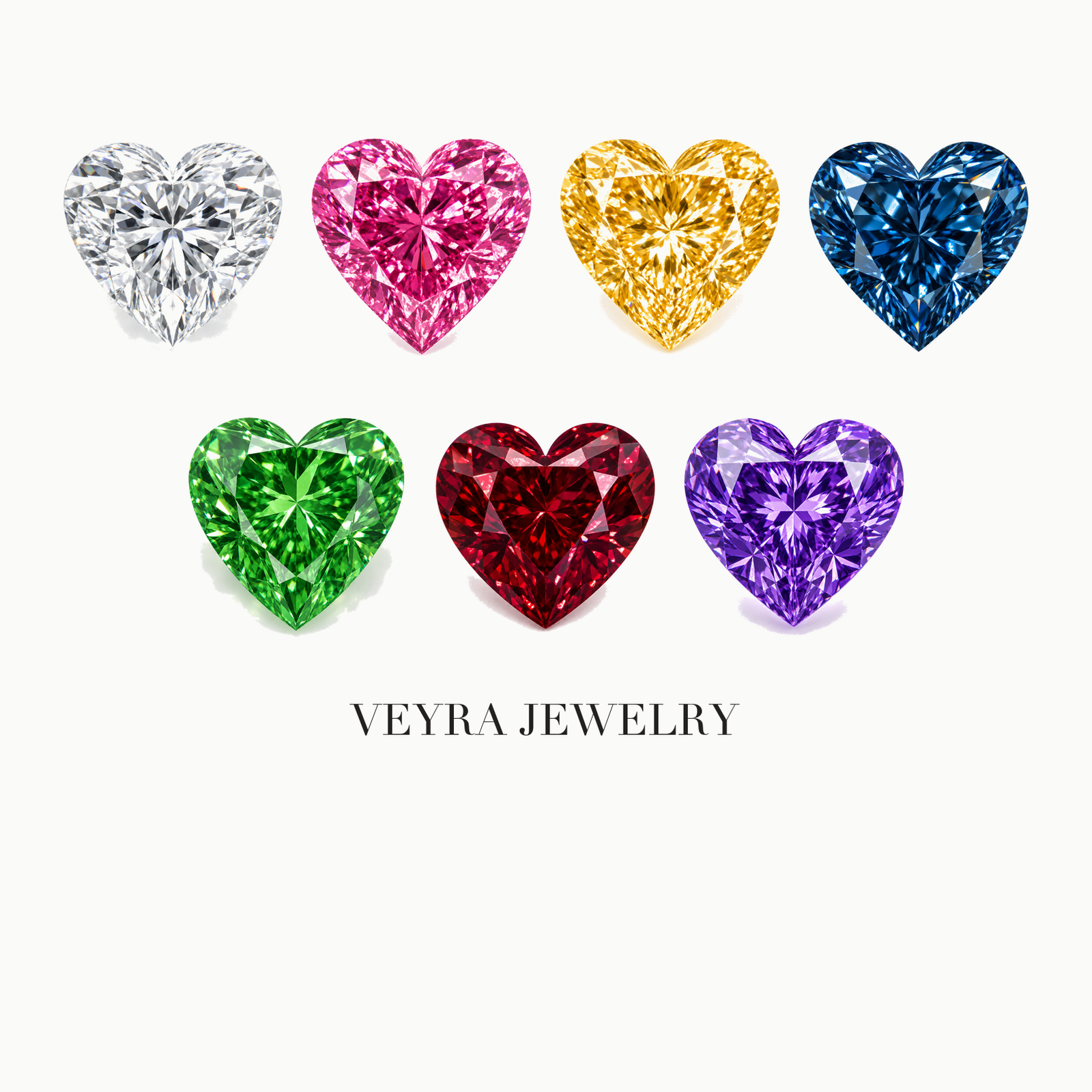 Heart Cut D Color VVS Loose Moissanite Stone – Luxury Diamond Alternative