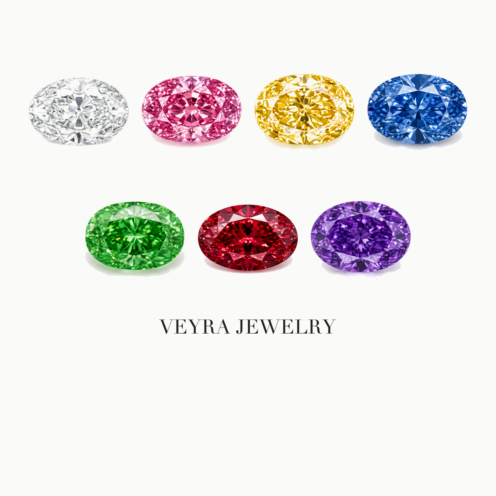 Oval Cut D Color VVS Loose Moissanite Stone – Luxury Diamond Alternative
