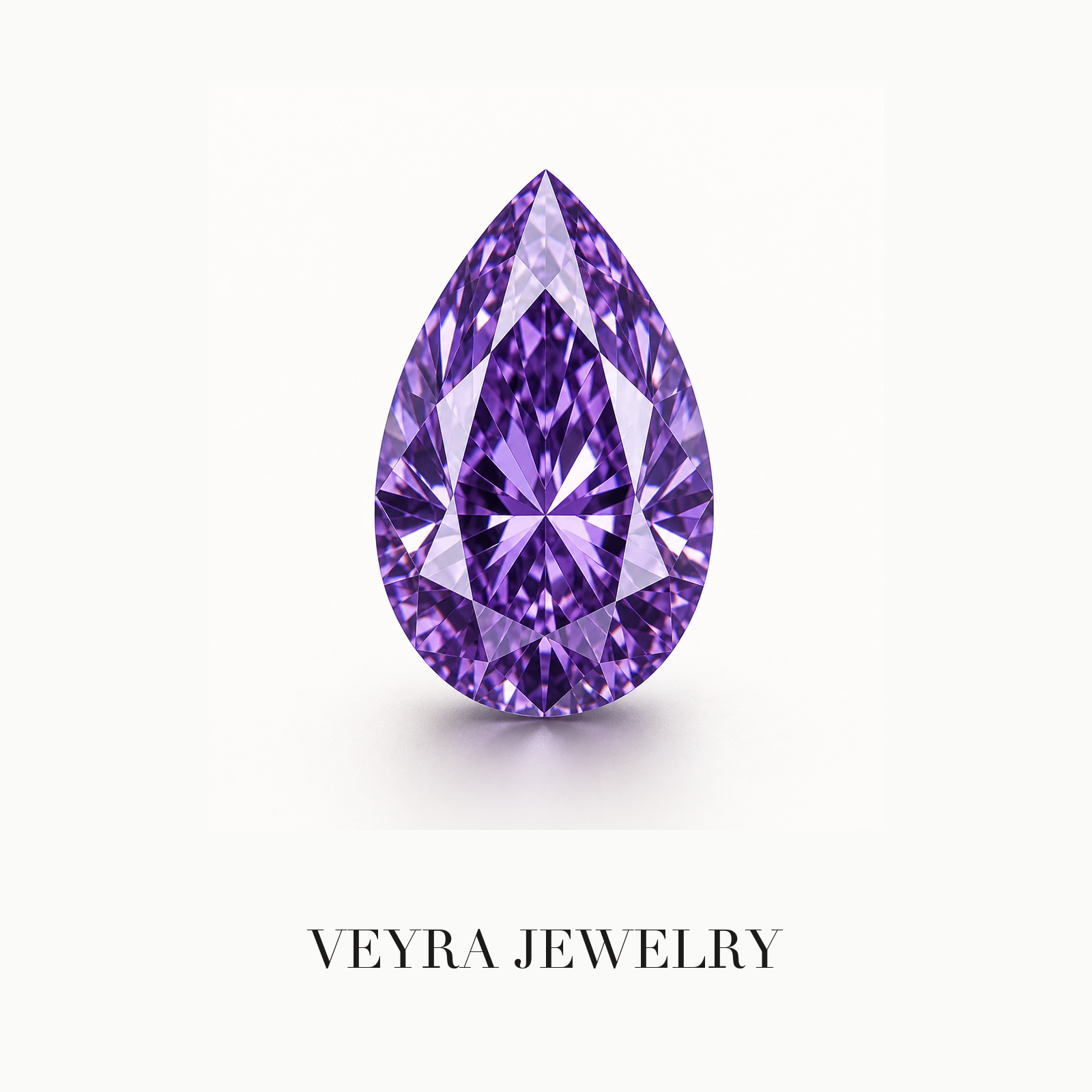 Pear Cut D Color VVS Loose Moissanite Stone – Luxury Diamond Alternative