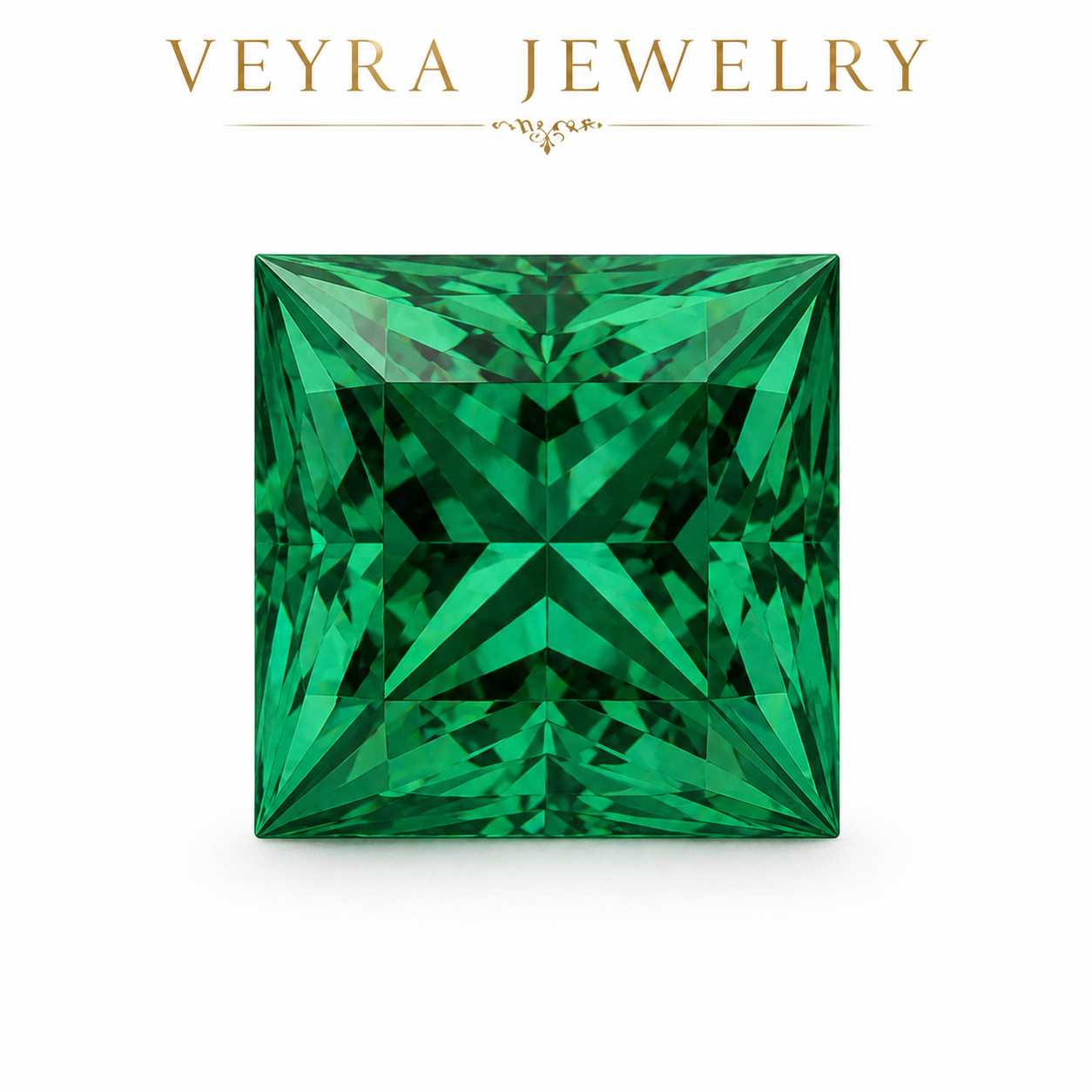 Princess Cut D Color VVS Loose Moissanite Stone – Luxury Diamond Alternative