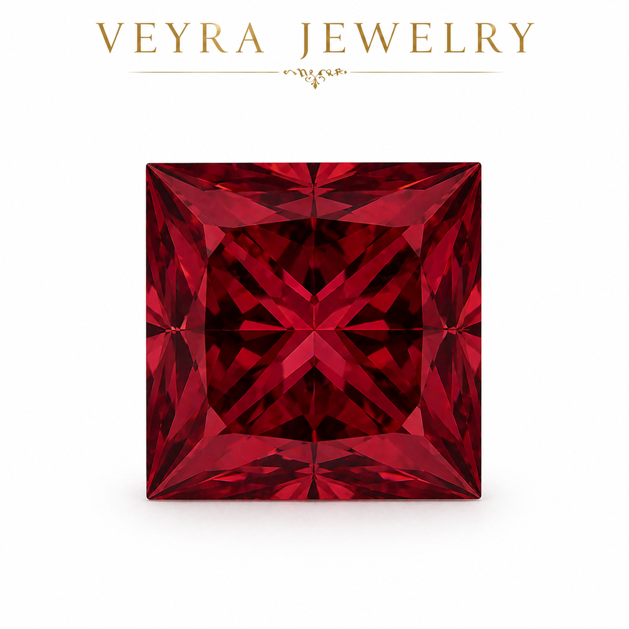 Princess Cut D Color VVS Loose Moissanite Stone – Luxury Diamond Alternative
