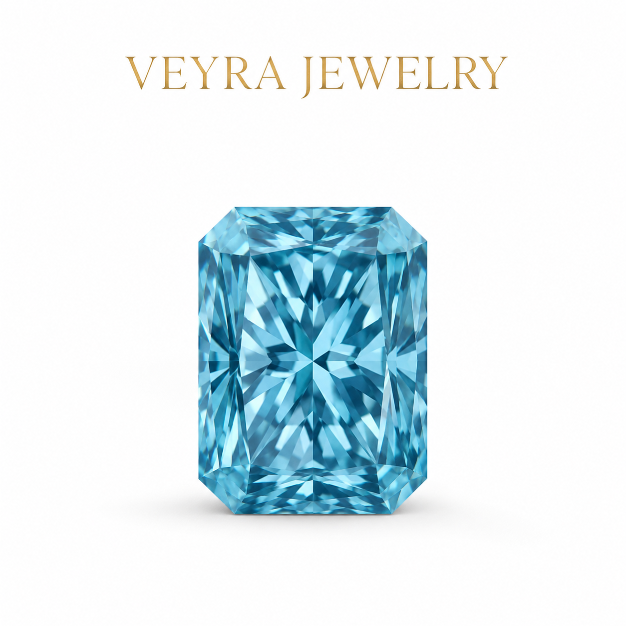 Radiant Cut D Color VVS Loose Moissanite Stone – Luxury Diamond Alternative