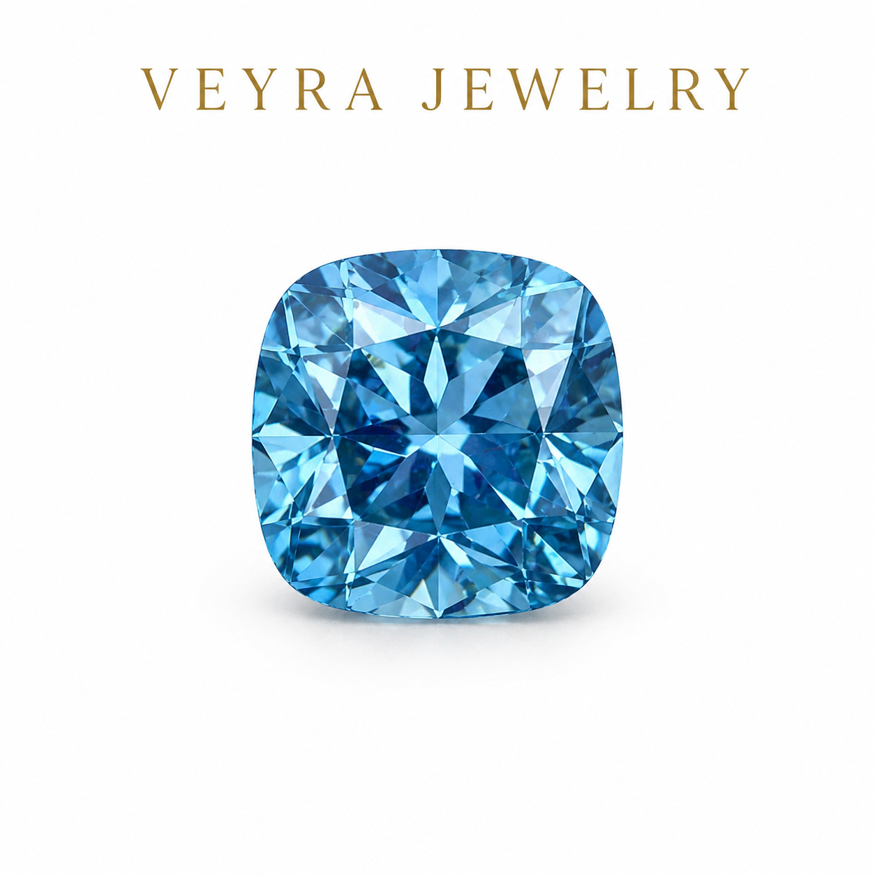 Cushion Cut D Color VVS Loose Moissanite Stone – Luxury Diamond Alternative