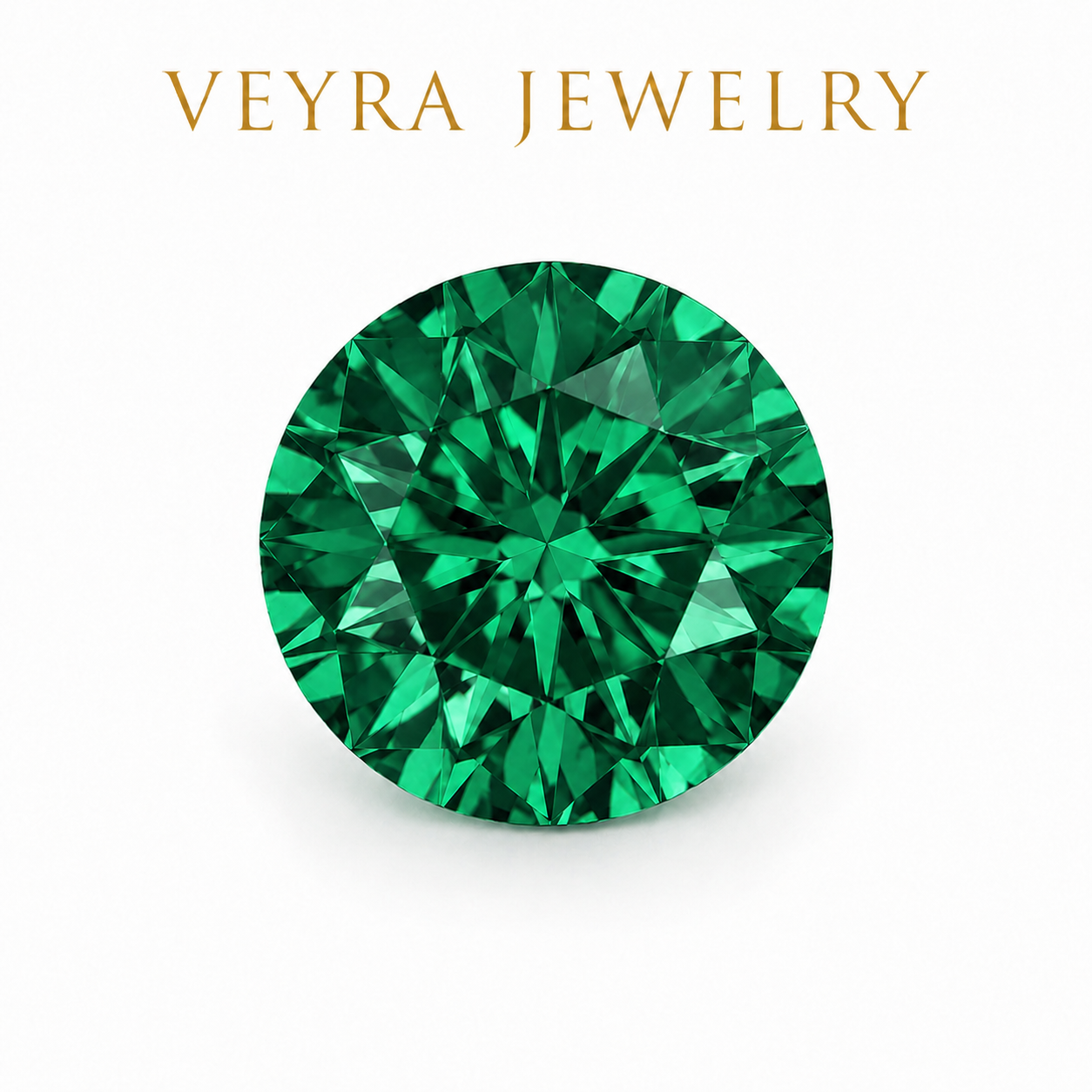 Round Brilliant Cut D Color VVS Loose Moissanite Stone – Luxury Diamond Alternative