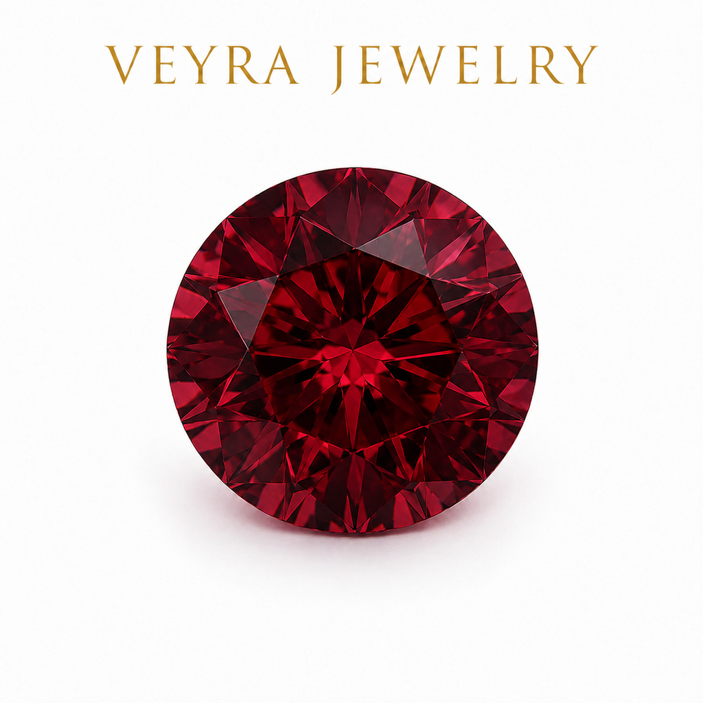 Round Brilliant Cut D Color VVS Loose Moissanite Stone – Luxury Diamond Alternative