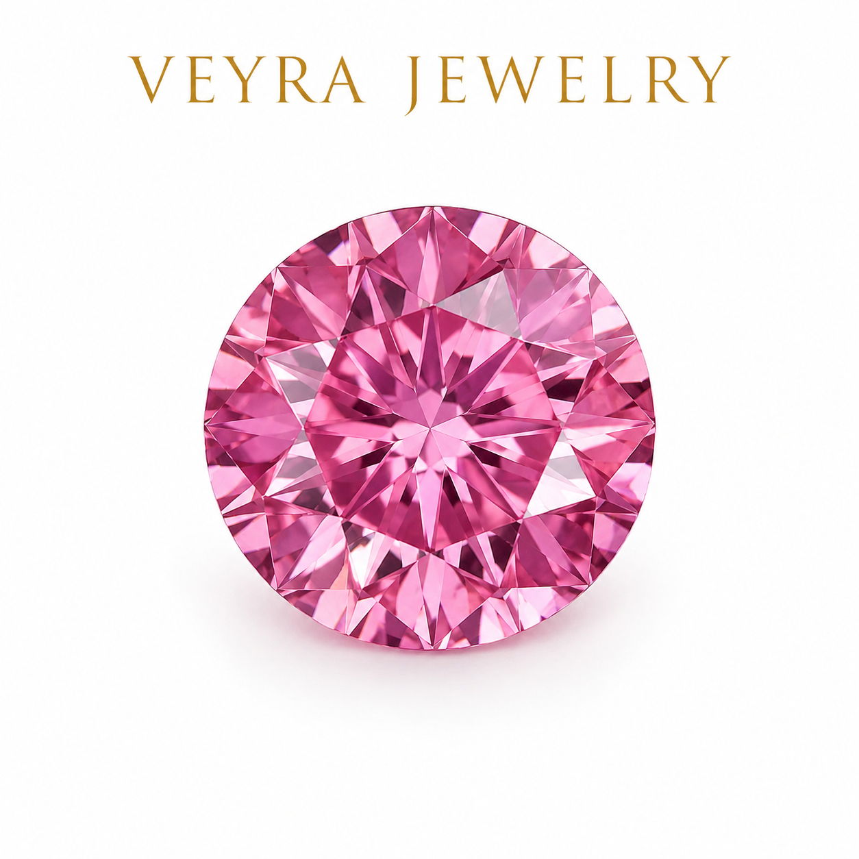 Round Brilliant Cut D Color VVS Loose Moissanite Stone – Luxury Diamond Alternative