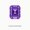 Emerald Cut D Color VVS Loose Moissanite Stone – Luxury Diamond Alternative