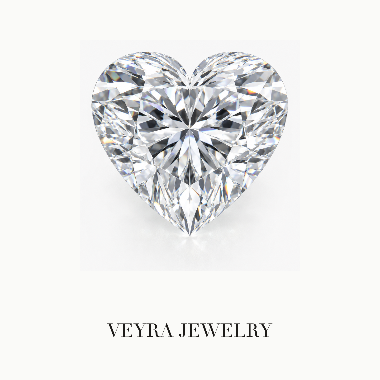 Heart Cut D Color VVS Loose Moissanite Stone – Luxury Diamond Alternative