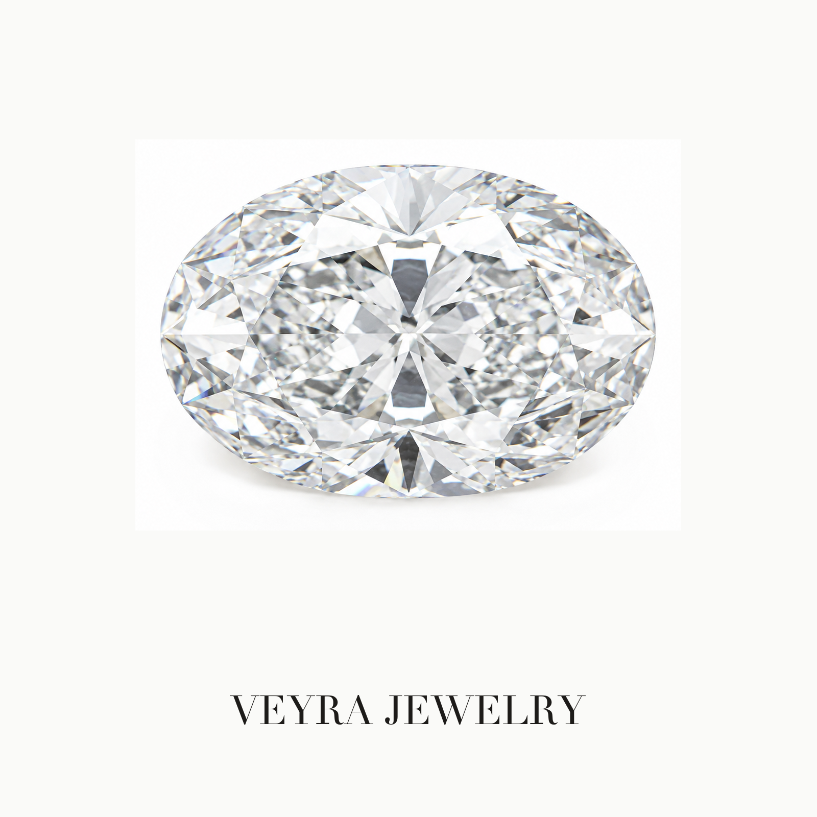 Oval Cut D Color VVS Loose Moissanite Stone – Luxury Diamond Alternative