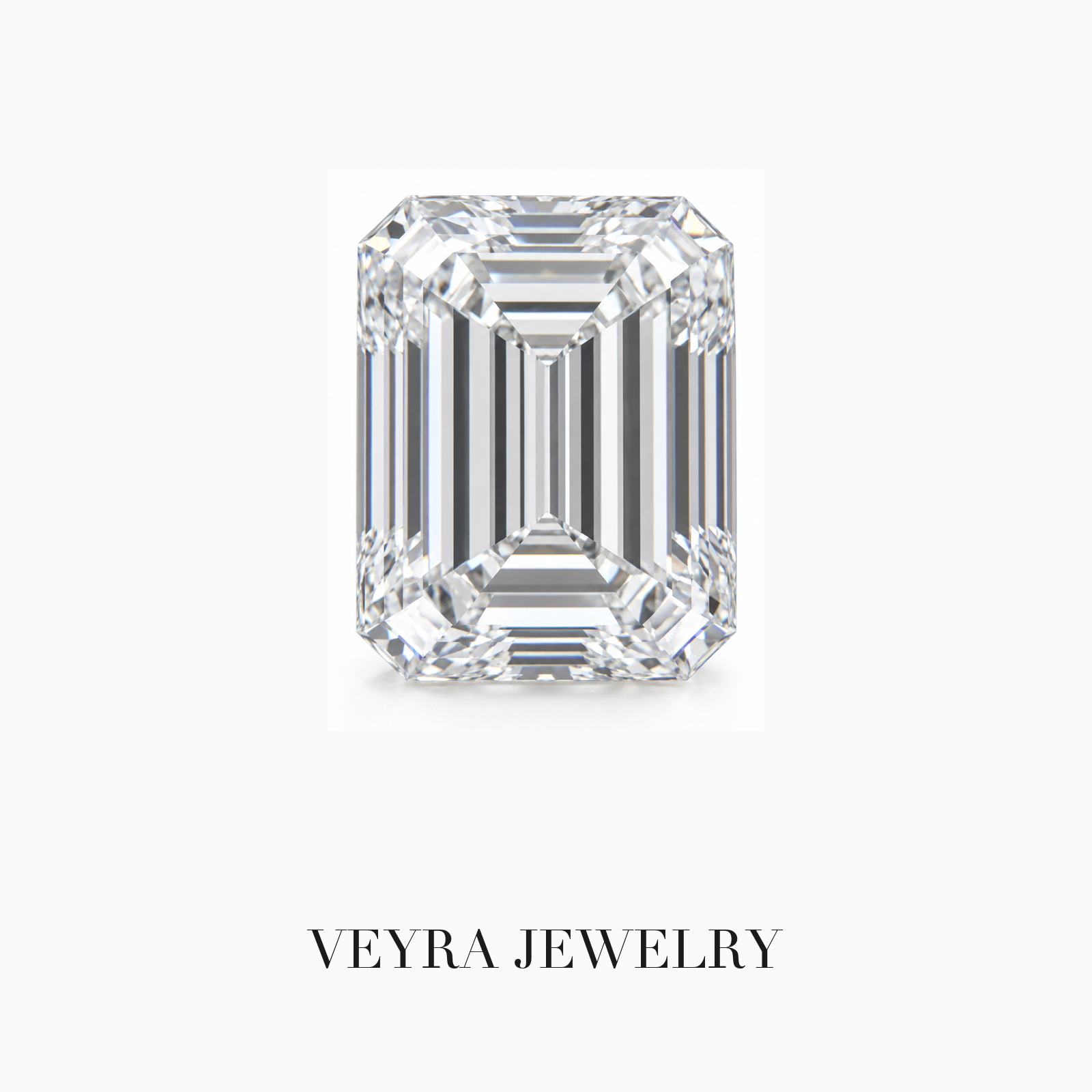 Emerald Cut D Color VVS Loose Moissanite Stone – Luxury Diamond Alternative