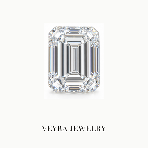 Emerald Cut D Color VVS Loose Moissanite Stone – Luxury Diamond Alternative